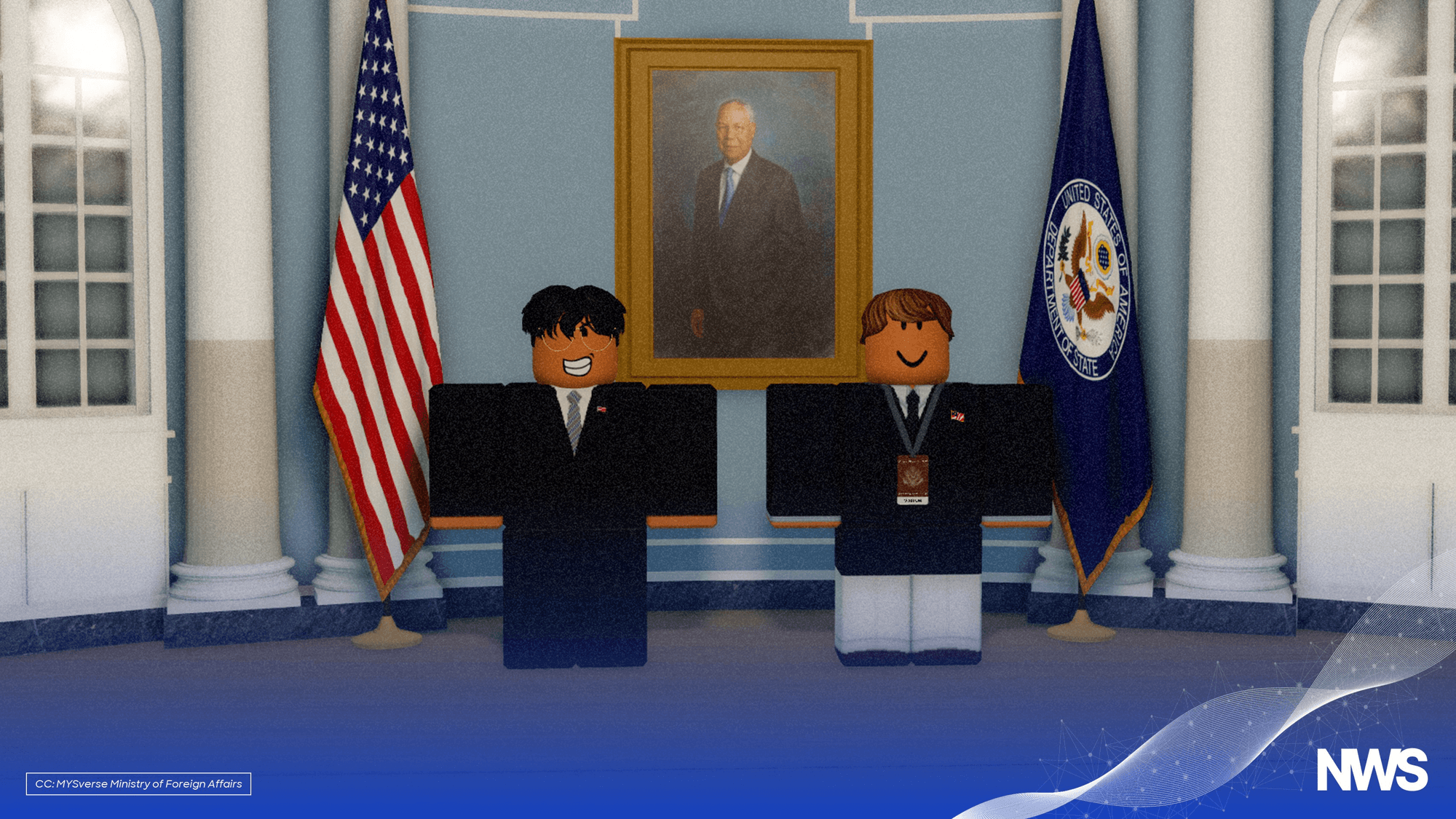 Featured image for MYSverse Envoy Meets Ro-US Secretary to Discuss Ro-Jordan Attack and Peace Efforts