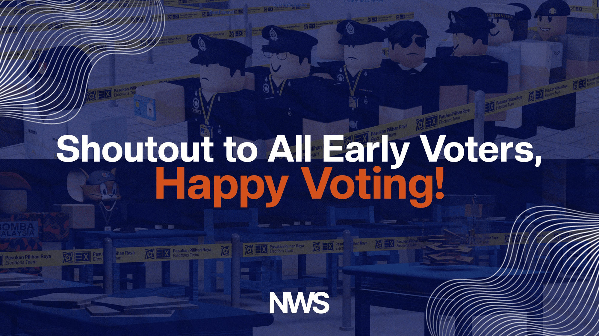NWS Urges Early Voters to Fulfil Duty in MYSverse GE26