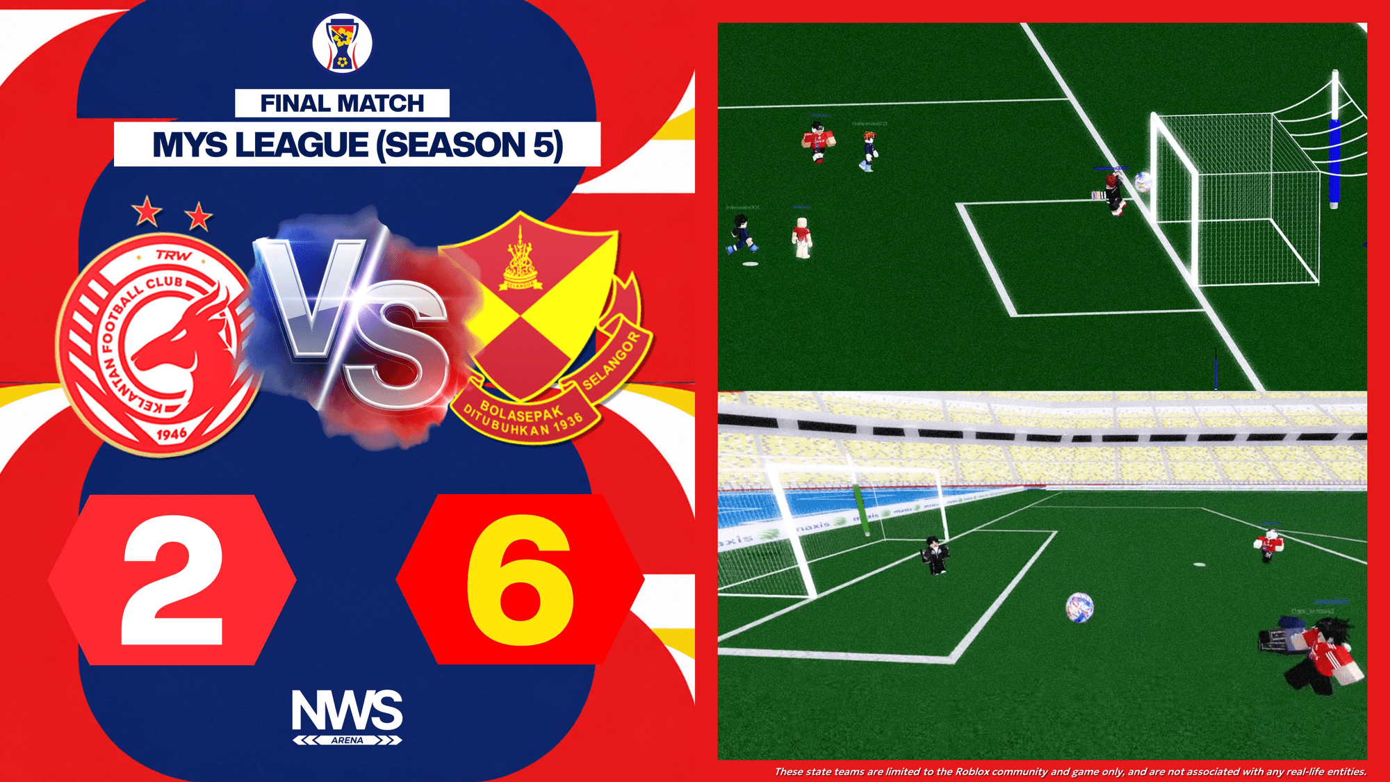 Featured image for Ro-Selangor FC Thrash Ro-Kelantan FC 6–2 to Win MYS League Season 5