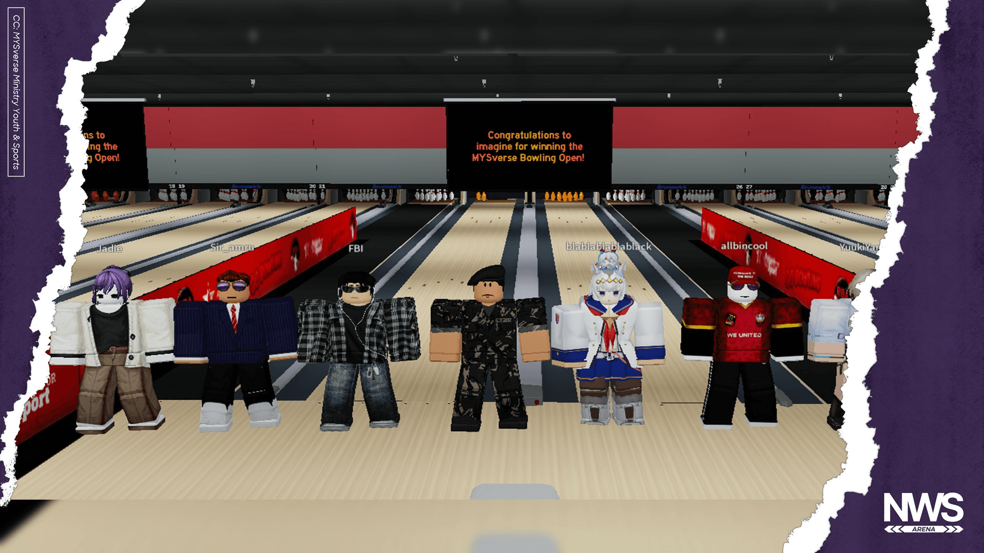 Imej utama untuk MYSverse Holds Inaugural Tenpin Bowling Tournament