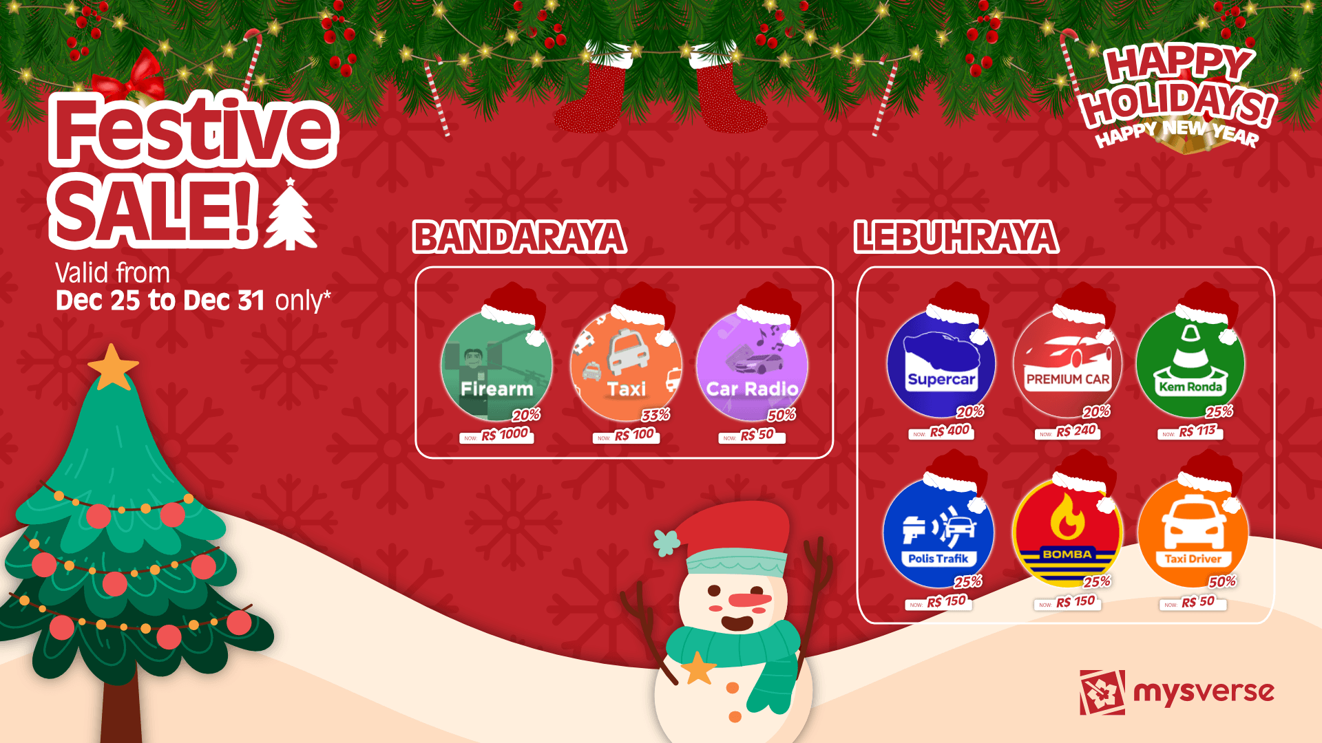 Featured image for Festive Sale 2024