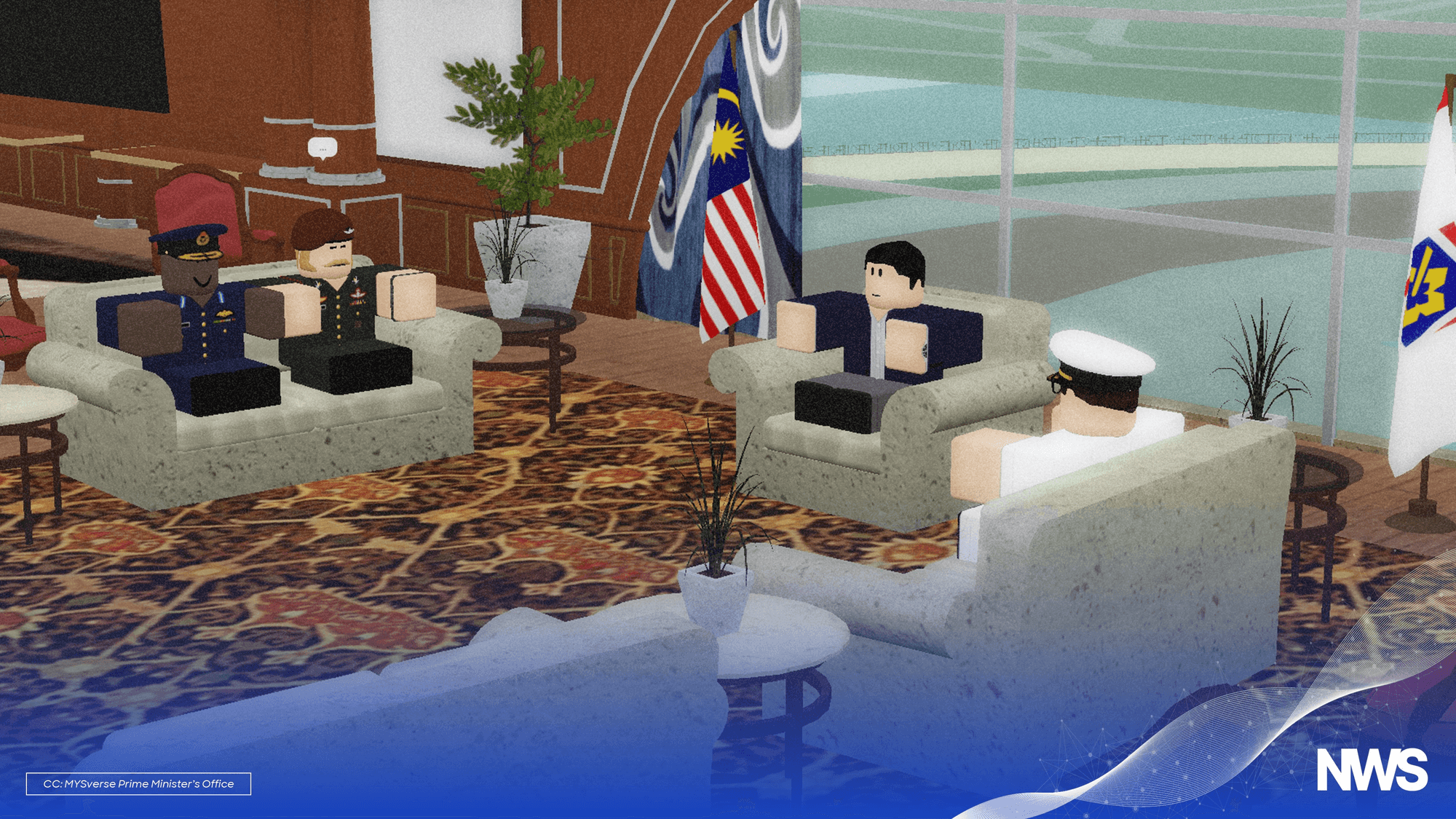 Imej utama untuk PM Meets Armed Forces Chiefs to Discuss Evacuation and Peacekeeping in Namburi