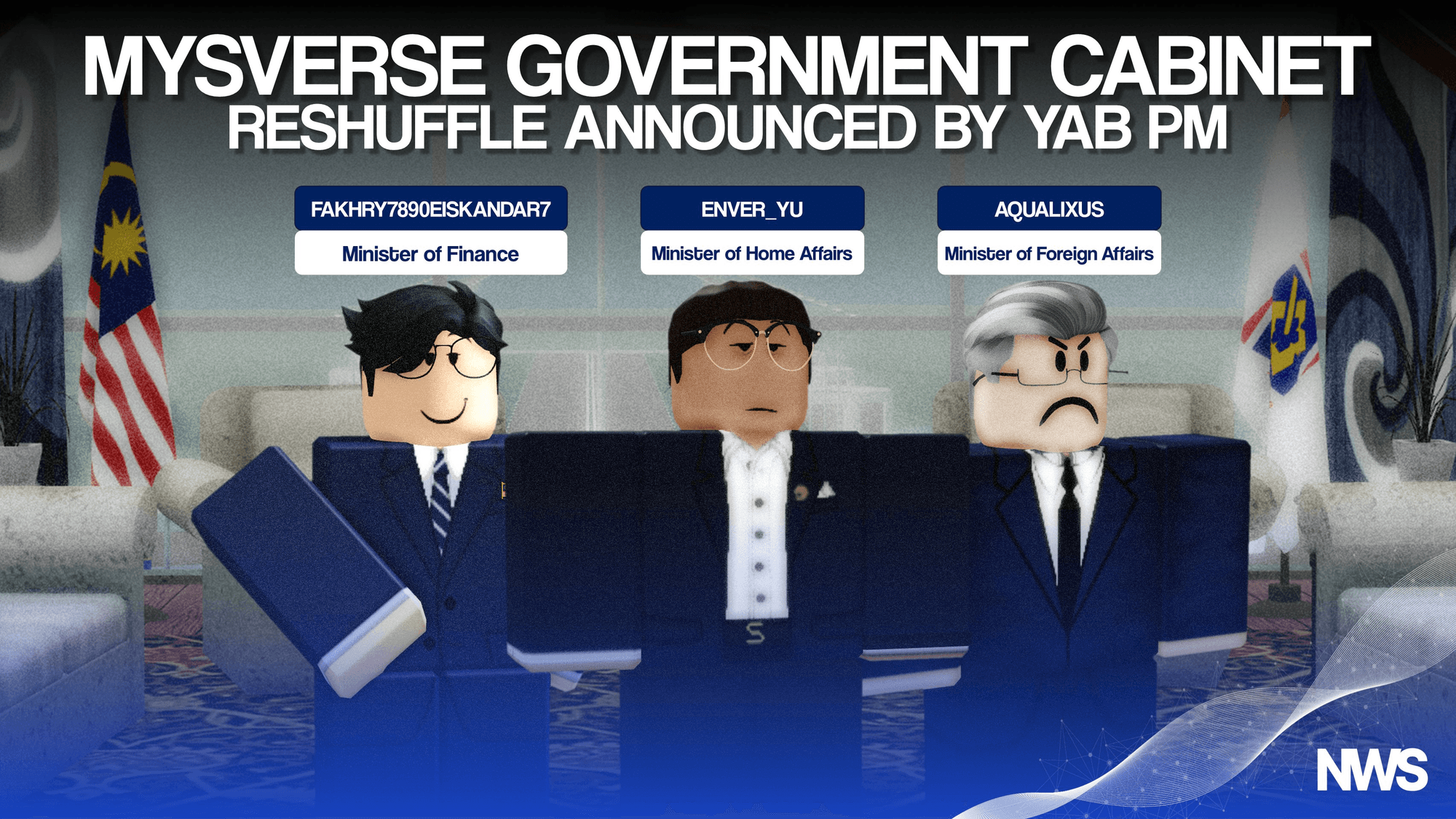 PM AbnormalVitality Announces Cabinet Reshuffle and New Ministerial Appointments