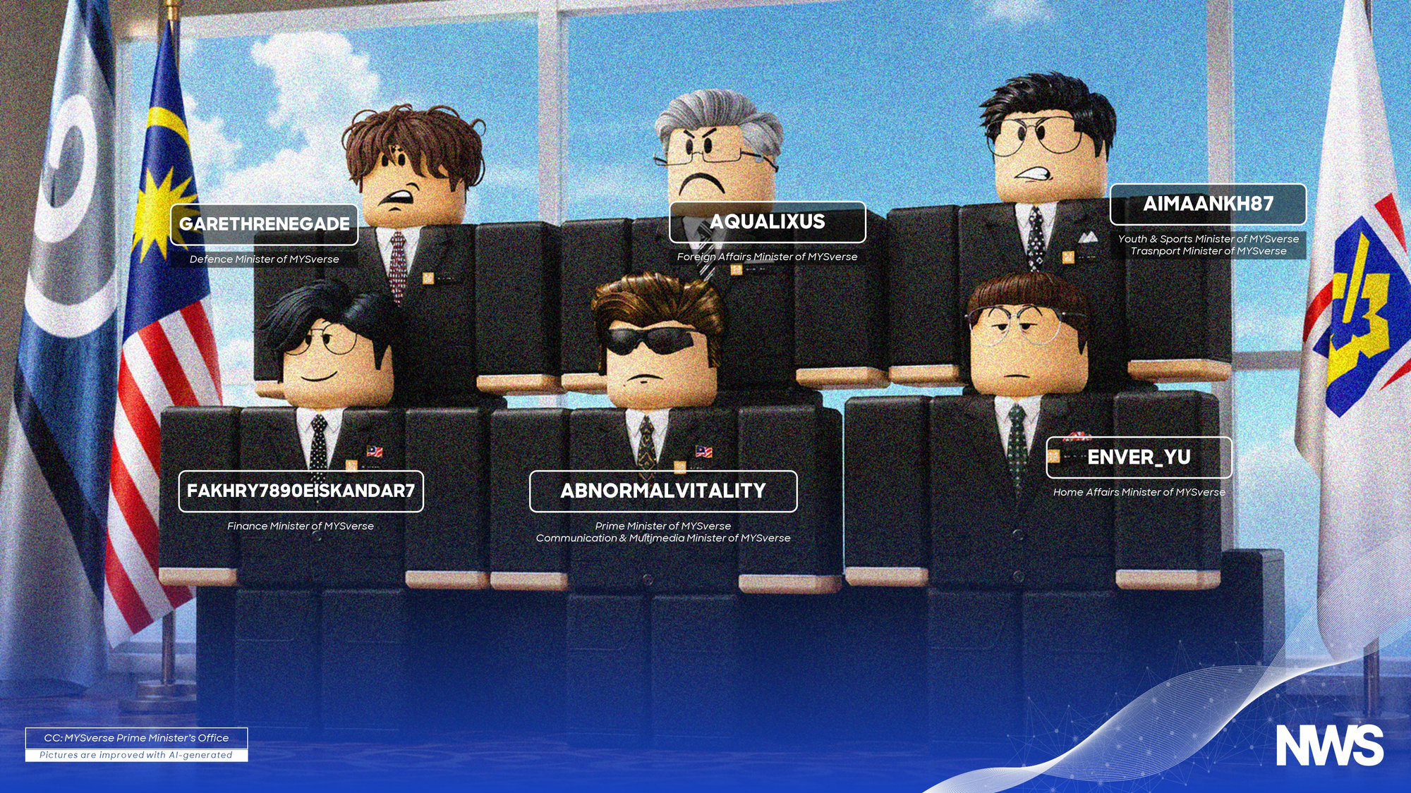 PMO Releases Official Portrait of 26th Government Cabinet